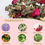 Yoni Steam Herb for Women pH Balance, Natural Feminine Vaginal Herbs Cleansing Rejuvenate, Herbal Blend, 7 Filter Bags Vaginal Herbs