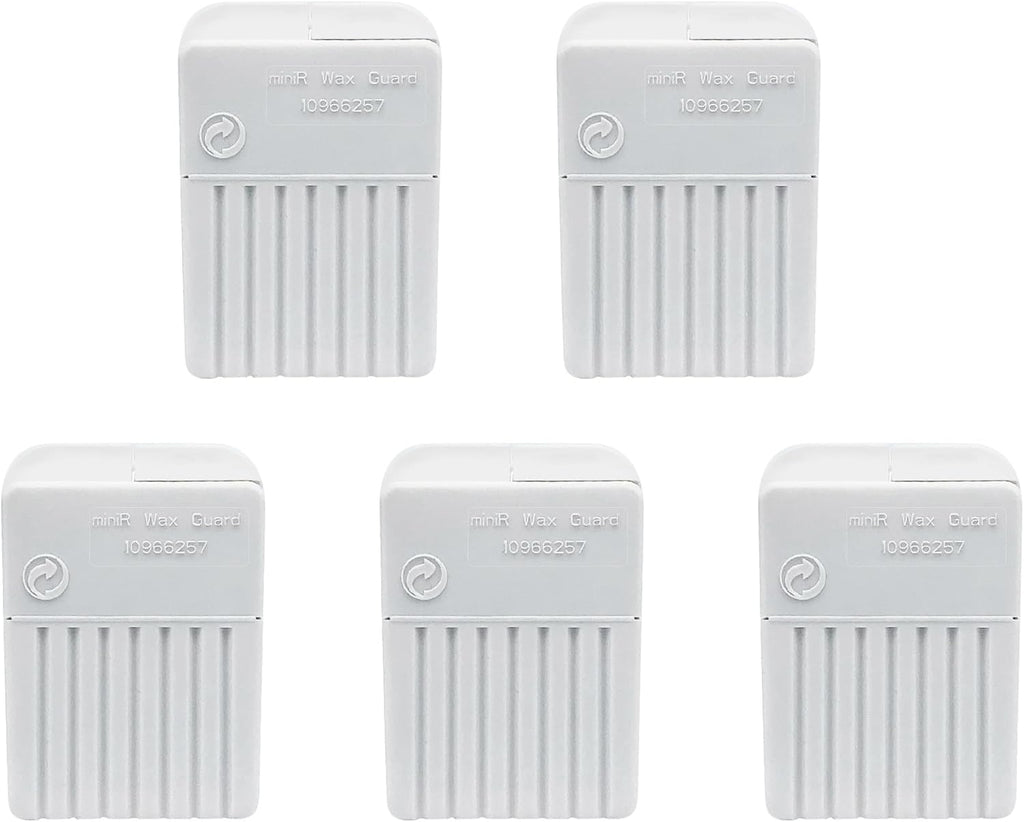 for Siemens/Signia 2.0 MiniReceiver Wax Guards Filters Hearing Aid Accessories Cerumen Stop Cleaning Tool Replacements #10966257 5-Pack/40 Filters (Sony C10 & E10 Compatible)
