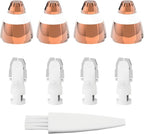 Eyebrow Hair Remover Replacement Heads for Finishing Touch Flawless Facial Hair Remover,Painless Replacement Blades for Flawless Brows Hair Removal,with Cleaning Brush,As Seen On Tv(4 Count).