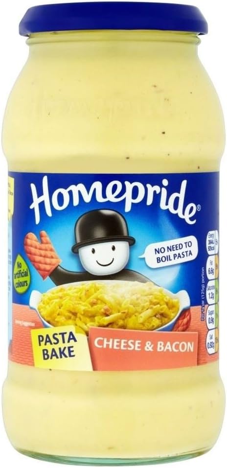 Homepride Pasta Bake - Cheese & Bacon (400g)
