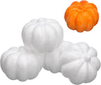 Cabilock 20Pcs Foam Pumpkins for Painting, 8. 5cm Halloween Carvable Fake Pumpkin for Halloween Harvest Thanksgiving Party Decoration