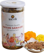 SATVIK 320 Gram Havan Samagri for Pooja |Hawan kund, Durga Puja, Home Pooja, Yagya,Diwali Hawan/Havan Yagya Shanti Hindu Pujan Rituals Home Mandir Religious Spiritual Prayers Pooja