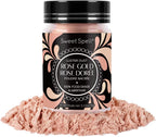 Sweet Spell Luster Dust Edible Glitter (15g) - Shimmer Pearl Dust Powder for Decorating Cakes, Chocolate, Drinks, Cocktails - 100% Edible, Food Grade, Vegan, Gluten-Free (Rose Gold)