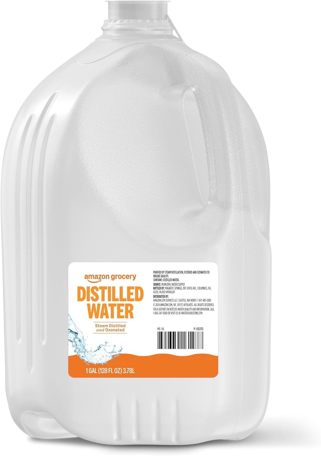 Amazon Grocery, Distilled Water, 1 Gallon