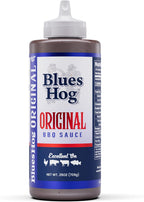 Blues Hog Original Barbecue Sauce, Sweet & Peppery BBQ Sauce, Gluten-Free, All-Natural, No High Fructose Corn Syrup, Award-Winning Barbeque Sauce, Made in the USA, 25 oz