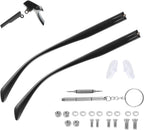 Glasses Repair Arm Legs Glasses Legs Replacement TR90 Eyeglass Arm Replacement Eyeglasses Repair Legs 8mm Sunglasses Arm Glasses Temple Eyewear Frame Temple Accessory (Single Teeth)