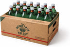 Mountain Valley Spring Water – 16.9 fl oz (500 ml) Bottles – 24 Pack – Green plastic Bottles – Refreshing, Crisp Taste – Bulk Case of Still Mineral Water