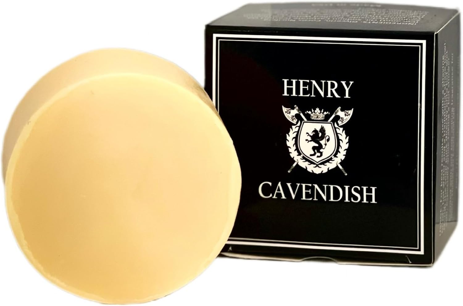 Henry Cavendish Himalaya Shaving Soap with Shea Butter & Coconut Oil. Long Lasting 4 oz Puck Refill. Mens Shave Soap. All Natural. Rich Lather, Smooth Comfortable Shave. For Ladies and Gentlemen.