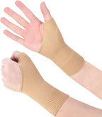 Thumb Wrist Support Braces,Breathable Thumb Compression Sleeves with Soft Gel Pads for Arthritis, Tendonitis, Comfortable Finger Splint for Relieve Hand Thumb Wrist Carpal Tunnel Joint Pain(1 Pair)