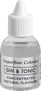 Sugarflair Concentrated Natural Flavours for Food Products - 30ml - Gin & Tonic