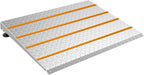 Height Adjustable Door ramp, Ramp for 3", 5.0" to 6.3" Rise Steps, Heavy Duty Front Door ramp for Elderly wheelchairs/Walkers/Scooters(27.6" L*37.4" W, Alloy Iron, 36LBs, Max 800LBs).