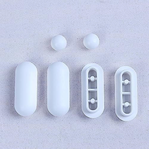 16 Pack Toilet Seat Bumper Pads Kit Bidet Lid Attachment Push-in Replacement Buffer Spacer Anti-noise Cushion Pad Cover for Starck 3 X Overpriced Bathroom Repair Parts