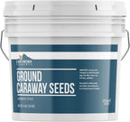 Earthborn Elements Ground Caraway Seeds, Bulk Size, Aromatic Spice, 1 Gallon Bucket (64 Ounce)