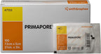 Smith & Nephew 7133 PRIMAPORE Peripheral IV Adhesive Dressing, Adhesive Non-Woven Island Dressing, Pack of 100