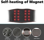 Self Heating Lower Back Brace for Men Women Magnetic Therapy Lumbar Support Belt for Sciatica Herniated Disc Scoliosis Waist Chest Pain Relief Heated Back Support Belt Adjustable Waist Heating Brace