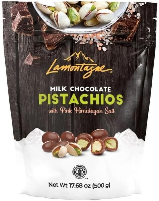 Lomontagne Chocolate Pistachios, 17.68 Ounce