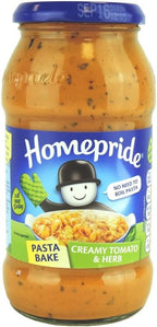 Homepride - Pasta Bake - Creamy Tomato & Herb - 500g (Case of 6)