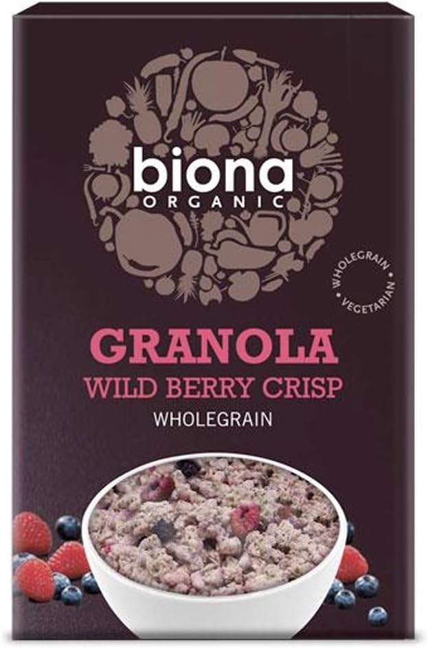 Biona | Wild Berry Granola - Organic | 6 x 375G