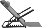 Adjustable Lifting Bed Backrest with Armrest, Large Folding Bed Rest Sitting up 8 Levels 40°- Approaching 90°, Multifunction Portable Backrest Support with Pillow for Neck Head (Grey)