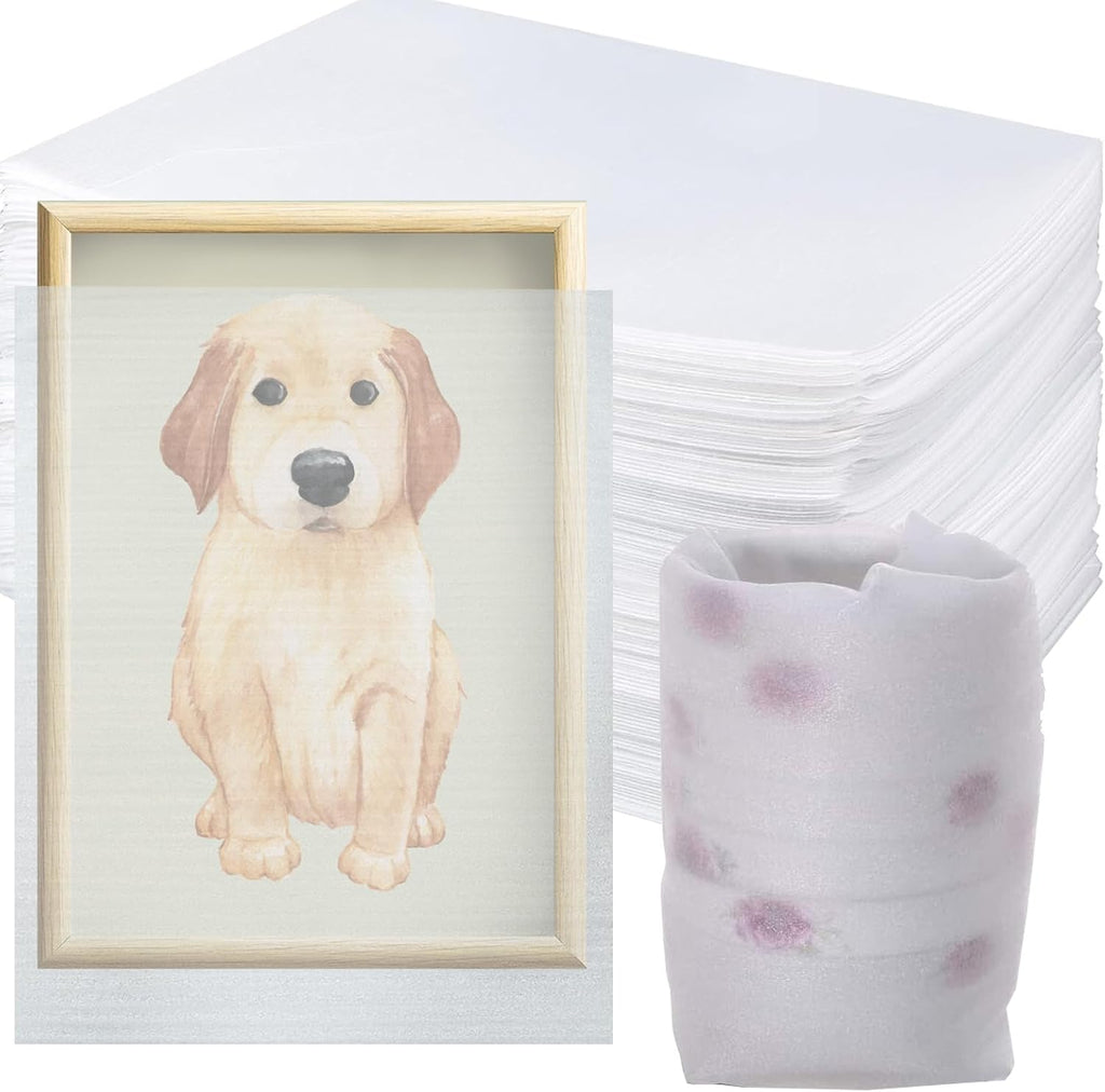 50PCS 16"x20" Cushion Foam Pouches, Moving and Packaging Supplies for Dishes and Fragile Item, Large Packing Cushioning Supplies Foam Wrap Pouches & Sheet for Moving, Packing, Transportation, Storage