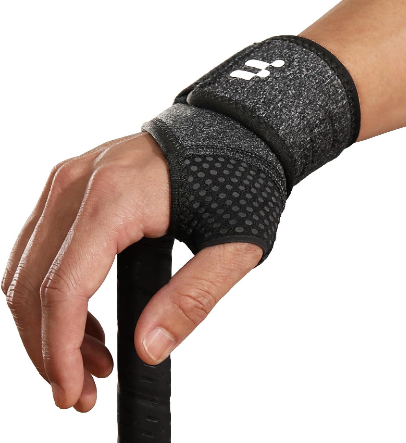 2 x Wrist Brace with Soft Thumb Opening for Mild Carpal Tunnel Tendonitis Arthritis Sprains (Not for Thumb), Compression Hand Brace for Women Men, Wrist Support Strap for Sports Work Typing Sleeping