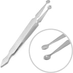 Stainless Steel Bead/Ball Holding Tweezers Ball Holder Piercing Tool Captive Bead Ball Grabber by G.S Online Store