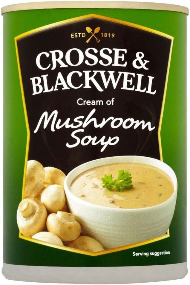 Crosse & Blackwell Cream of Mushroom Soup (400g) - Pack of 6