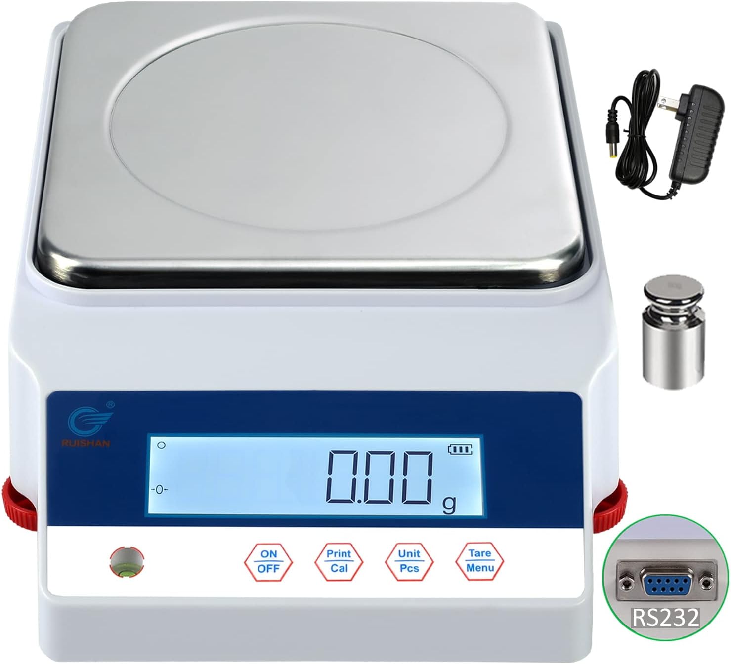 Lab Scale 1000gx0.01g Accurate Analytical Balance Digital Electronic Precision Balance Laboratory Scale Jewelry Gold Scale Scientific Scale Kitchen Scale |for Laboratory, Industrial, Business
