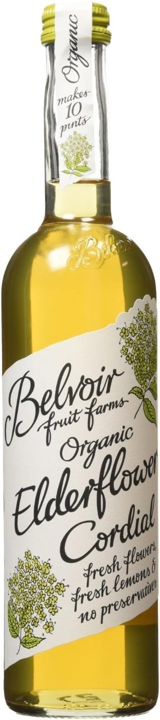 Belvoir Fruit Farms - Cordials - Organic Elderflower - 500ml (Case of 6)