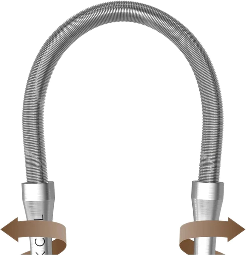 Spring Facial Hair Remover - Coil Epilator 100% Stainless Steel Spring Removes Hair from Upper Lip, Chin & Cheeks - Reusable and Easy to Sanitize.