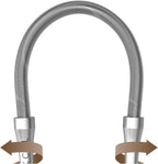 Spring Facial Hair Remover - Coil Epilator 100% Stainless Steel Spring Removes Hair from Upper Lip, Chin & Cheeks - Reusable and Easy to Sanitize.