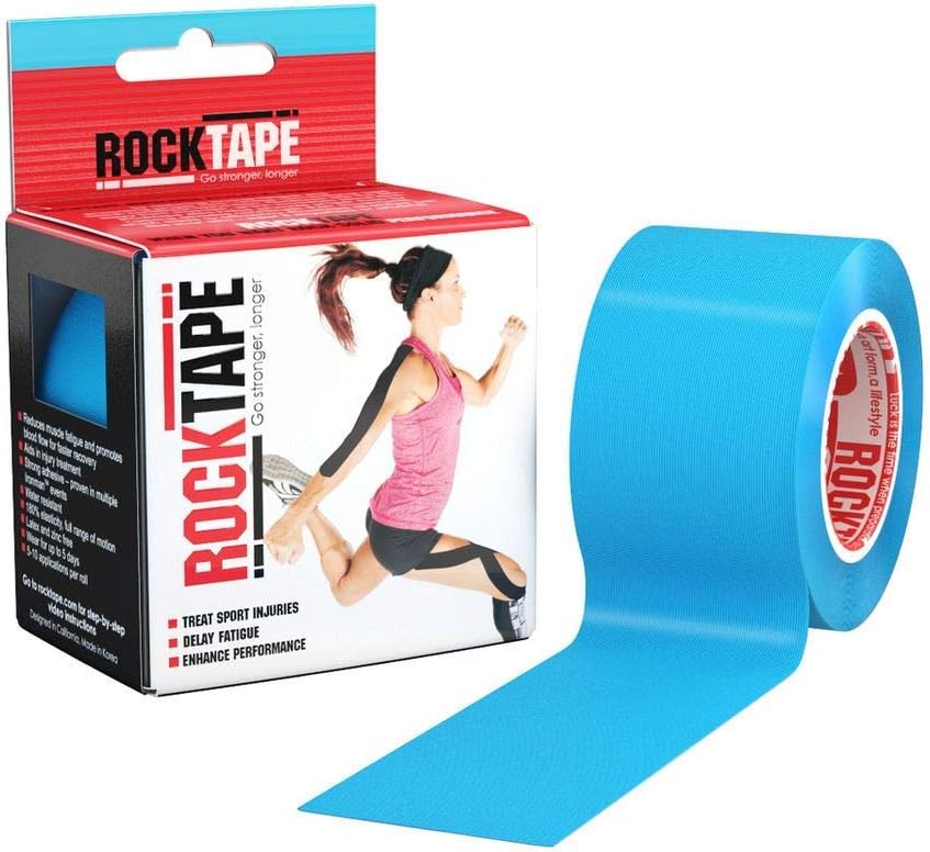 RockTape, Electric Blue, 2" x 16.4' (5cmx5m)