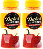 Duke's Fire Roasted Red Pepper Flavored Mayonnaise (Pack of 2)
