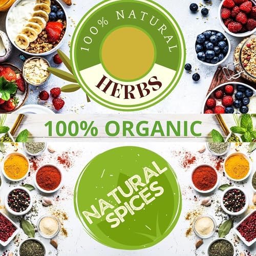 Organic Way Dried Birch Leaf Whole (Betula pendula) - European Wild-Harvest | Organic & Kosher Certified | Raw, Vegan, Non GMO & Gluten Free | USDA Certified | Origin - Albania (8 Ounce (Pack of 1))