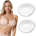 CharmX Silicone Bra Inserts,Gel Bra Push Up Breast Pads Bra Padding Bust Enhancer for Sports Bra Swimsuit Cleavage Pads