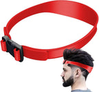 Silicone Haircut Band, Curved Haircut Guide Band, Silicone Fade Guide and Neckline Shaving Template, Self Hair Trimming Guide Band for Creating Skin Fade Guidelines and DIY Haircuts