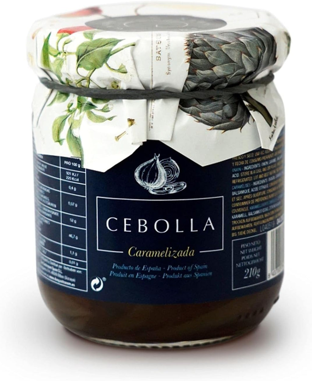 Garden Delights. Caramelized Onions. 210 g (7.41oz).