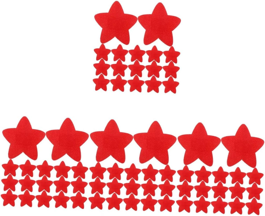 Beaupretty 80pcs Breathable Star Shaped for Boys and Girls Cute Self- Care Patches Fun and Flexible First Aid for Small Cuts and Scrapes