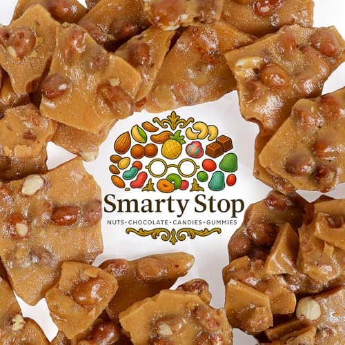Home Style Peanut Brittle Candy by Smarty Stop (2 Pound (Pack of 1))