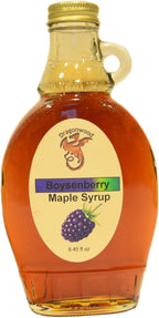 Dragonwood Flavored Maple Syrup (8 Flud Ounces, Boysenberry)