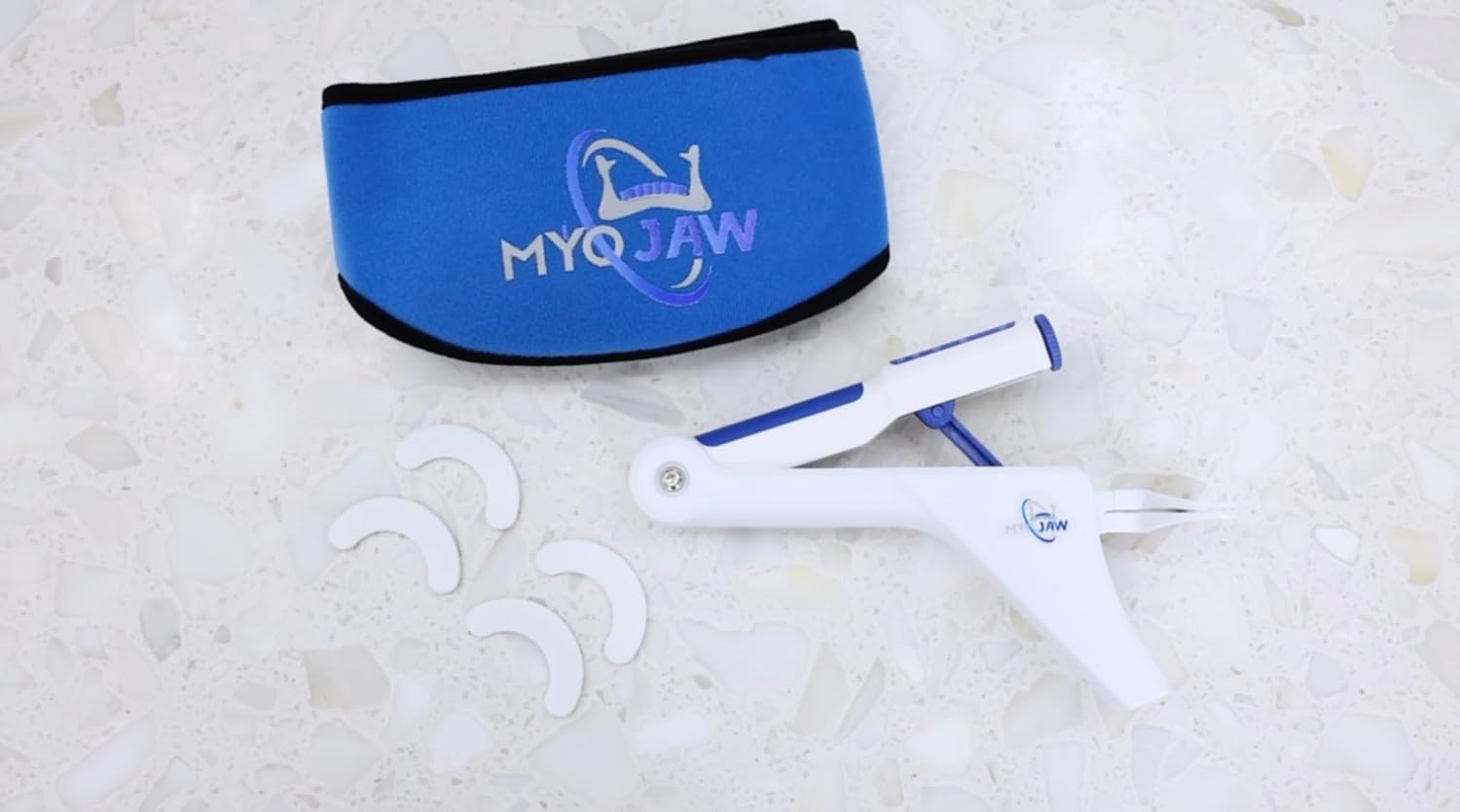 TMJ Rehabilitation Device | Jawline Exerciser for Men & Women | TMJ Relief Tool to Prevent Stiffness, TMJ Disorders, Clenching & Grinding | Bruxism Relief | Dentist-Approved Jaw Stretcher