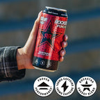Rockstar Punched Energy Drink, Lime Freeze, 16 Fl Oz Cans (Pack of 12)