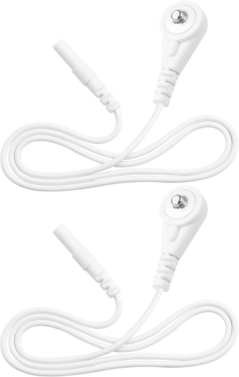 TENS Electrode Lead 3.5mm Male Connector to 2.0mm Pin Socket Electrode Lead Can Extend and Expand The TENS Device Connection Line, Easy to Use (3.5mm Male Connector)