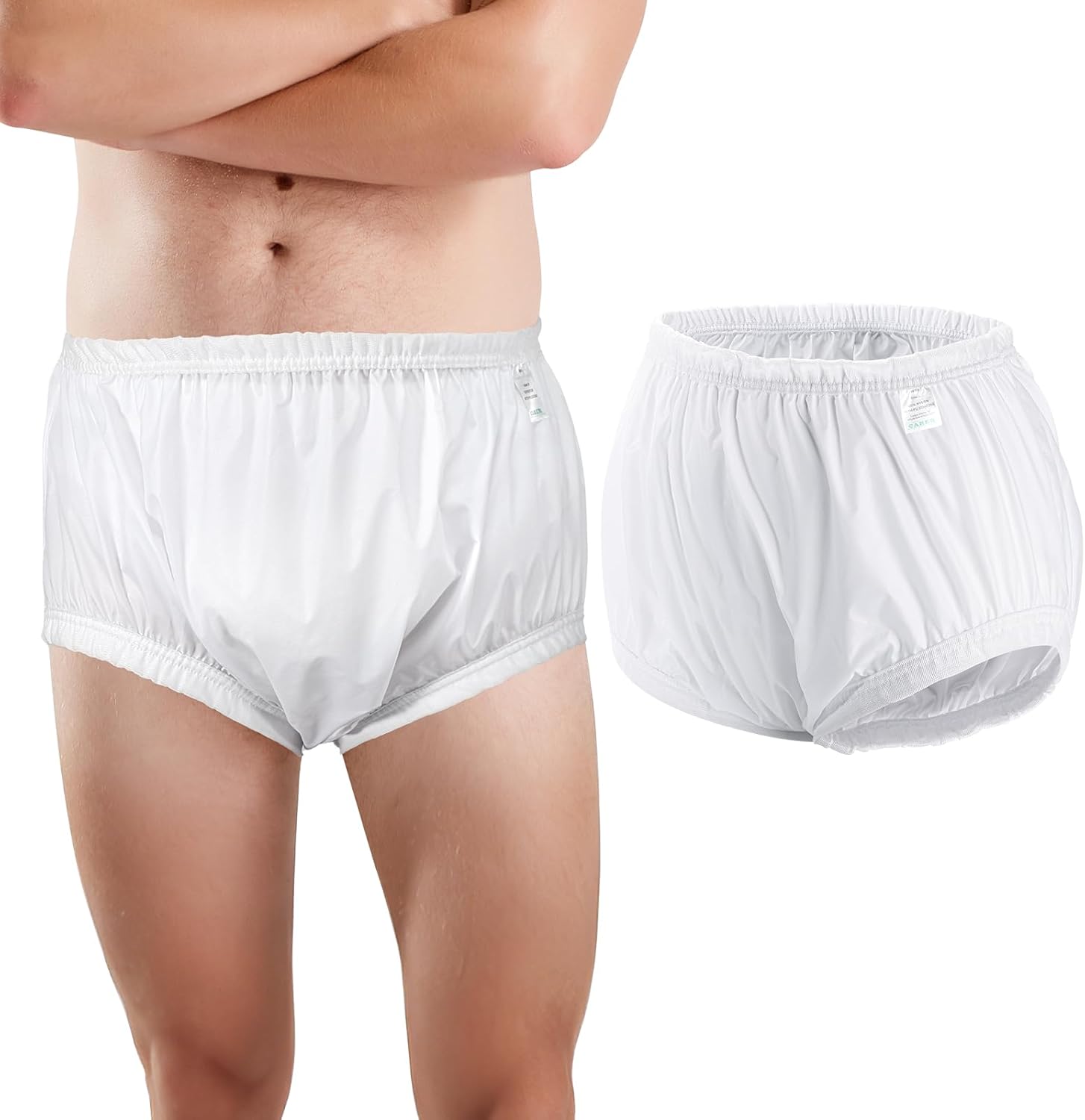 Adult Diaper Cover for Incontinence Noiseless Leakproof Underwear for Incontinence Reusable Adult Incontinence Underpants for Men and Women Comfortable All-Day Protection