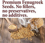 The Spice Way Fenugreek Seeds - Whole (8 oz) great for Indian curry seasoning