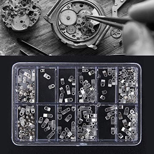 240 Pcs Watch Casing Clamp Adapter Casing Movement Securing Screw Washer for ETA 2824 2836 284