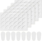60 Pairs Adhesive Eyeglass Nose Pads Soft Foam Nose Pads Self Anti-Slip Eyeglass Nose Pads Thin Nosepads for Eyeglasses Sunglasses (White)