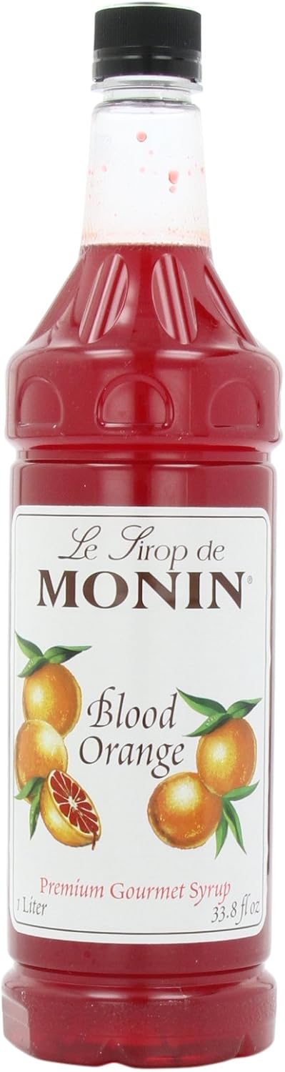 Monin Blood Orange, 48-Ounce Packages (Pack of 4)