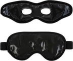 LEOSTEP 2 PCS Cooling Gel Eye Mask Reusable Cold Eye Mask, Frozen Eye Compress Ice Pack, No Freeze, Cool Relaxation, Comfort Snug Fit, Eye Cover Ice Mask with Mineral Mud for Office, Home