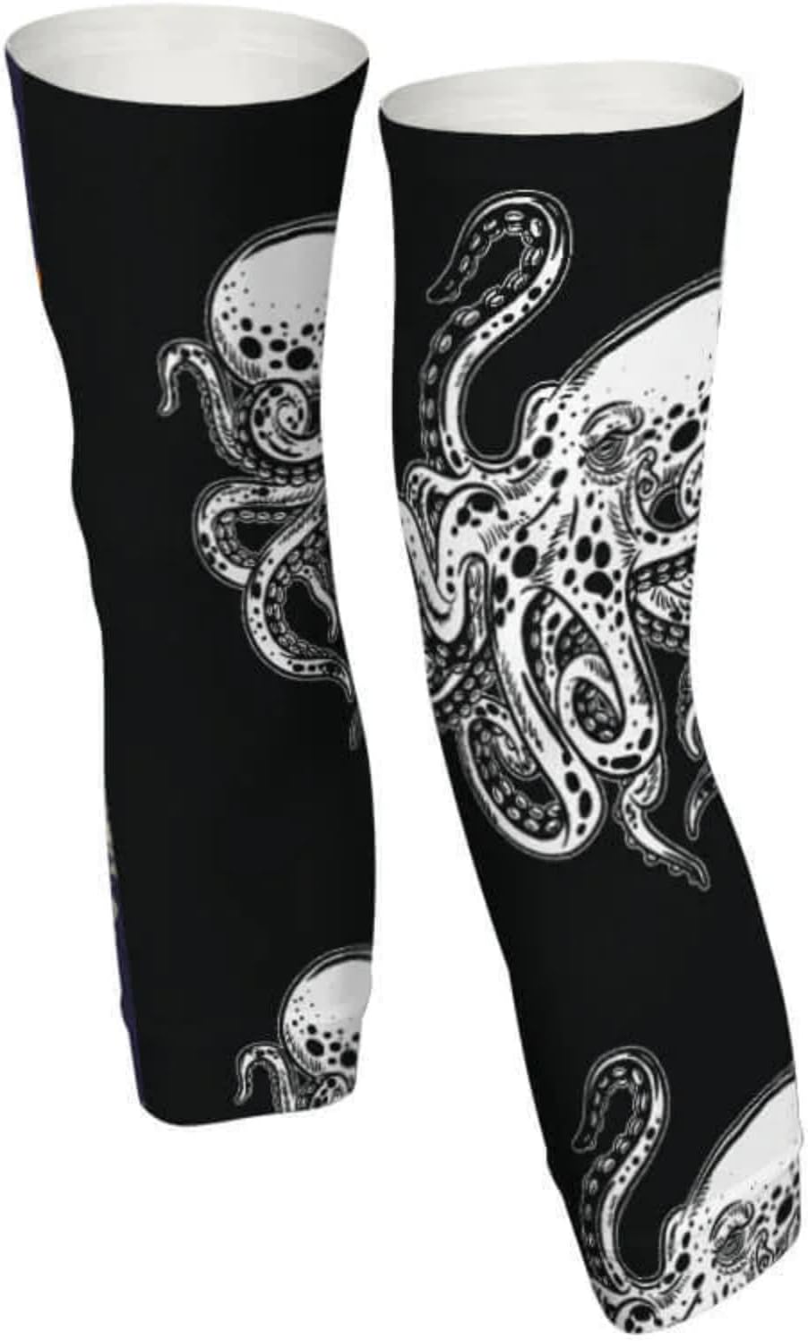 Leg Sleeves Cooling Leg Cover Sleeves UPF50 Men Women Basketball Football Running Cycling Tattoo Cover Up